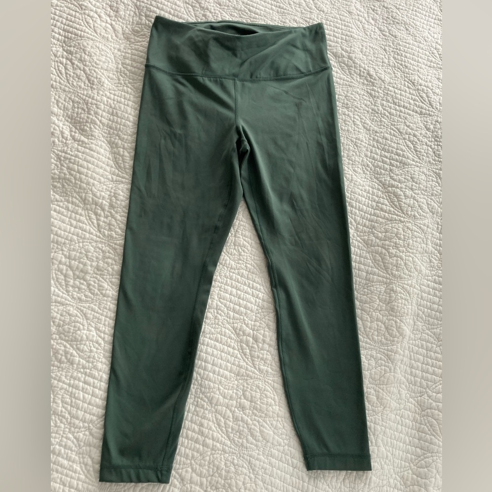 Yogalicious Lux Green Leggings, Women’s Large